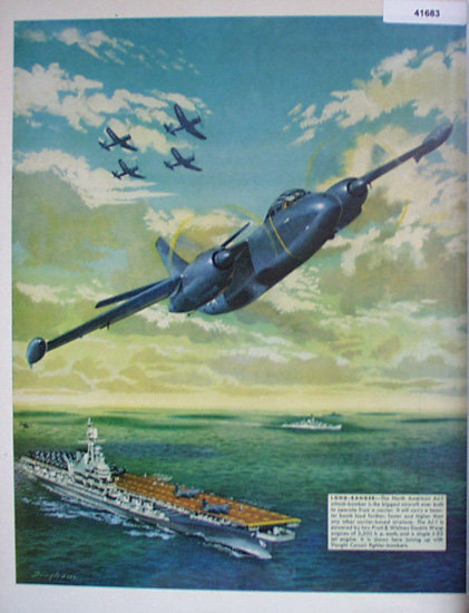 Attack Bomer the AJ 1 1951 Picture.