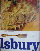 Pillsbury Golden Pie Crust Mix 1951 Ad