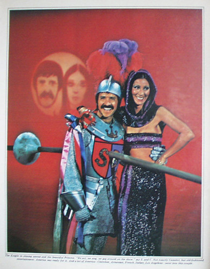 Sonny And Cher In Costume 1973 Picture