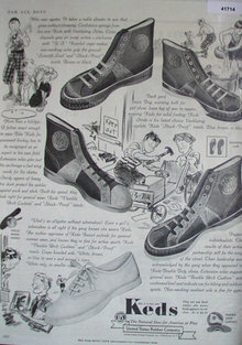 United States Rubber Co. Keds 1937 Ad