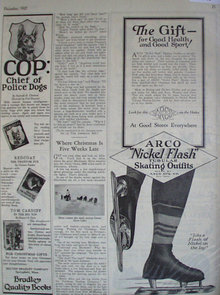 Arco Nickel Flash Skating Outfit 1927 Ad
