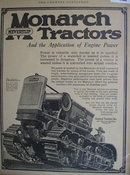 Monarch Neverslip Tractors 1920 Ad
