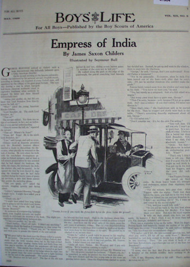 Boys Life 1929 Short Story.