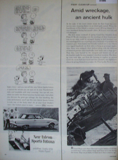 Ford Falcon Sports Futura Car 1962 Ad.