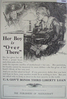 Needlecraft U.S. Govt. Bonds 1918 Ad