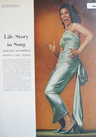 Dorothy Dandridge 1953 Article.