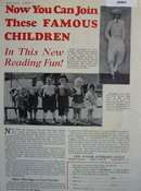 The Junior Literary Guild 1929 Ad.
