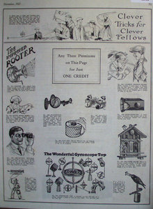 The American Boy Prizes 1927 Ad.