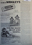 Wrigleys Spearmint Gum 1929 Ad.