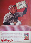 Kelloggs Toasted Corn Flakes 1963 Ad.