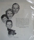 Massachusetts Mutual Life Insurance Co. 1952 Ad