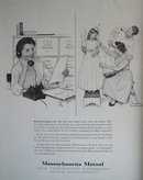 Mass. Mutual Life Insurance Co. 1959 ad