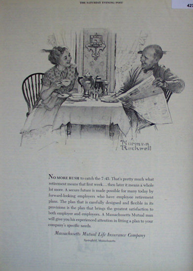 Mass. Mutual Life Insurance Co. 1959 Ad