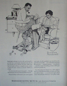 Mass. Mutual Life Insurance Co. 1962 Ad
