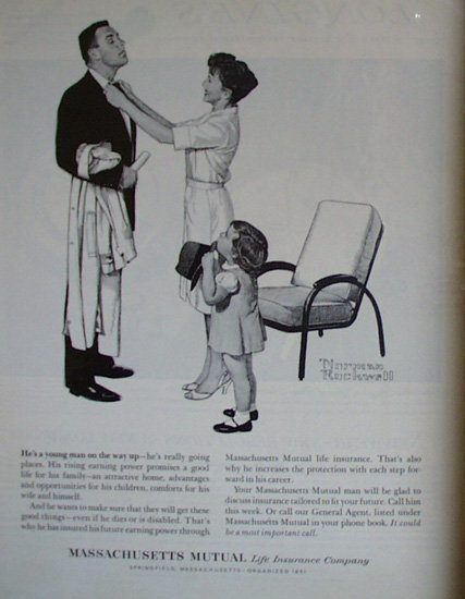 Massachusetts Mutual Life Insurance Co. 1963 Ad