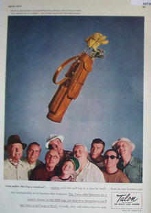 Talon The Quality Slide Fastener 1947 Ad