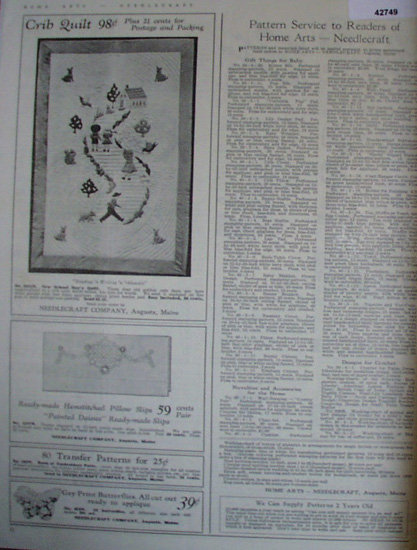 Needlecraft Co. 1940 Ad