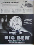 Westclox Division of General Time Instruments 1943 Ad