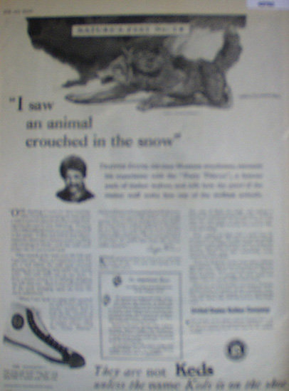 U.S. Rubber Co. Keds 1928 Ad