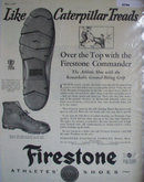 Firestone Athletes Shoes 1929 Ad
