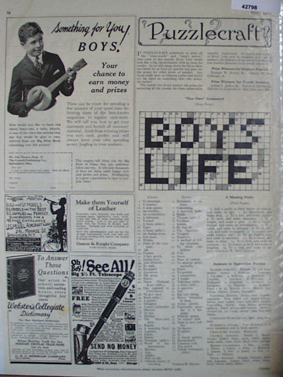 Shop By Mail 1928 Ad