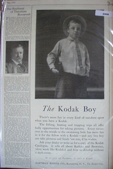 Eastman Kodak Co. 1914 Ad