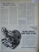 Kodak Instamatic M95 Movie Projector 1968 Ad