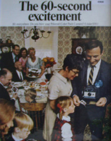Polaroid Colorpack Camera 1968 Ad
