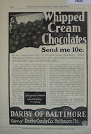 Darby of Baltimore Candy 1907 To 1912 Ad