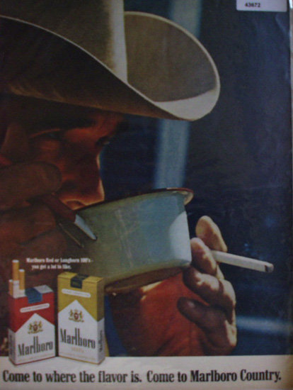 Marlboro Cigarettes 1969 Ad