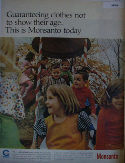 Monsanto Polyester 1967 Ad.