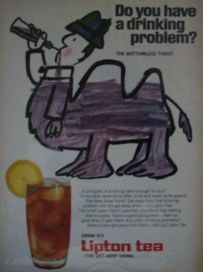 Lipton Tea 1968 Ad.