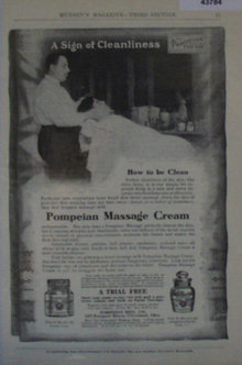 Pompeian Massage Cream 1907 To 1912 Ad