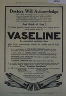 Chesebrough Mfg. Co. Vaseline 1907 To 1912 Ad.
