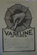 Vaseline In Tubes 1907 To 1912 Ad