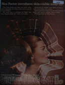 Max Factor Ultra lucent Make Up 1969 Ad