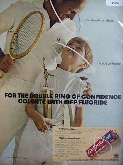 Colgate Toothpaste 1971 Ad