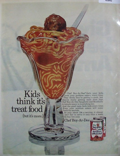 Chef Boy Ardee 1971 Ad