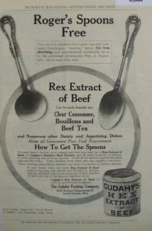 Cudahys Rex Extract of Beef 1907 To 1912 Ad