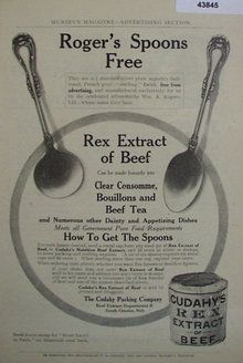 Cudahys Rex Extract of Beef 1907 To 1912 Ad.