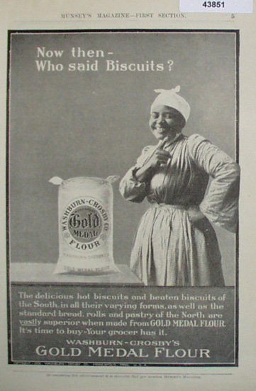 Washburn Crosbys Gold Medal Flour 1907 To 1912 Ad.