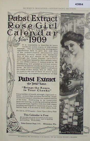 Pabst Extract 1909 Ad