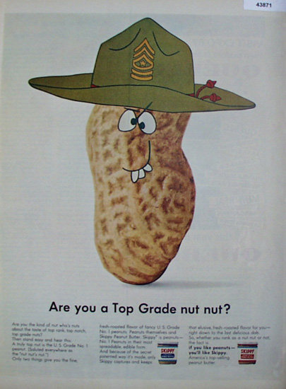Skippy Peanut Butter 1967 Ad