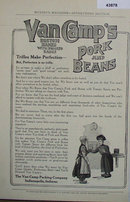 Van Camps Pork And Beans 1907 To 1912 Ad