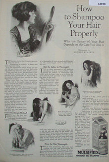 Watkins Mulsified Cocoanut Oil Shampoo 1920 Ad