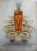 Four Roses Eggnog 1967 Ad.