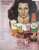 Party Tyme Cocktail Mixes 1972 Ad