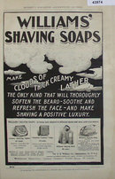 Williams Shaving Soap 1907 To 1912 Ad.