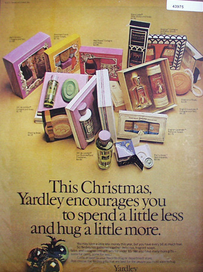 Yardley Talacs Colognes And Soaps 1971 Ad.