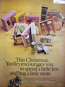 Yardley Talacs Colognes And Soaps 1971 Ad.